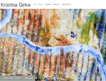 Tablet Screenshot of kristinagirke.com